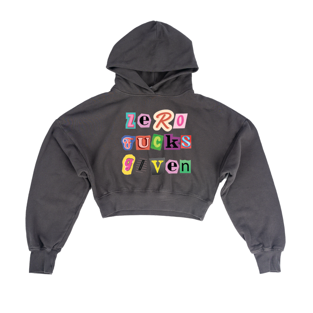 “ZFG” Heavyweight Women’s Cropped Hoodie